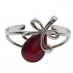 cat eye bracelet fuchsia