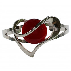 cat eye bracelet red