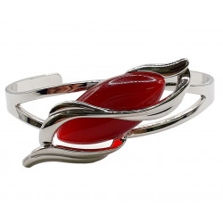 cat eye bracelet red
