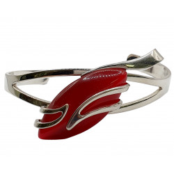 cat eye bracelet red