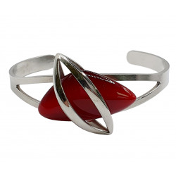 cat eye bracelet red