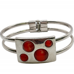 cat eye bracelet red
