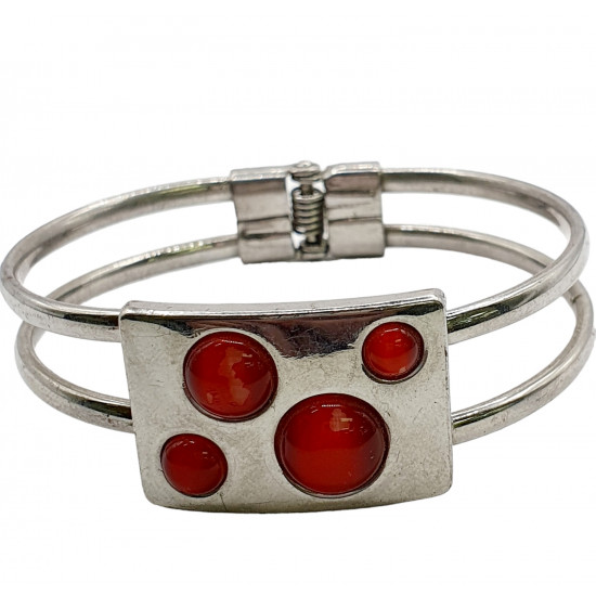 cat eye bracelet red
