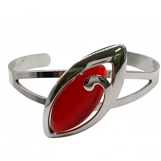 cat eye bracelet red