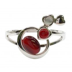 cat eye bracelet red