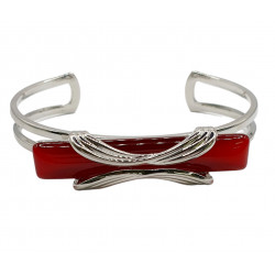 cat eye bracelet red
