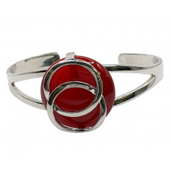 cat eye bracelet red