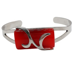 cat eye bracelet red