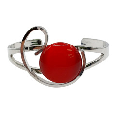 cat eye bracelet red