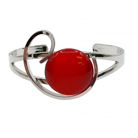 cat eye bracelet red