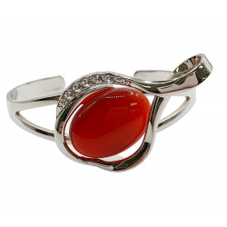 cat eye bracelet red