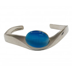 cat eye bracelet blue