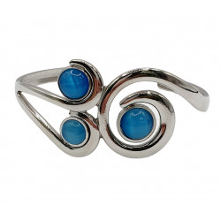 cat eye bracelet blue