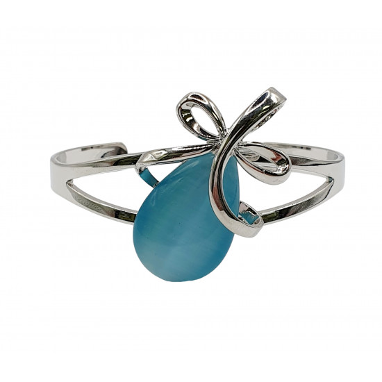 cat eye bracelet blue