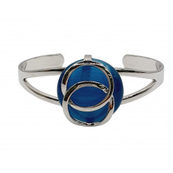 cat eye bracelet blue