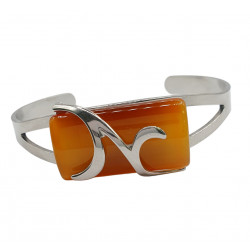 cat eye bracelet orange