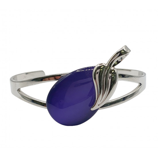 cat eye bracelet violet