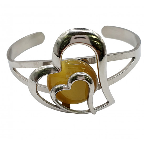 cat eye bracelet yellow