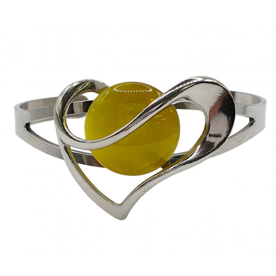cat eye bracelet yellow