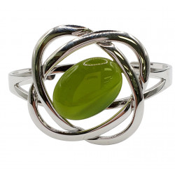 cat eye bracelet green