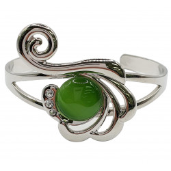 cat eye bracelet green