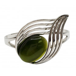 cat eye bracelet green