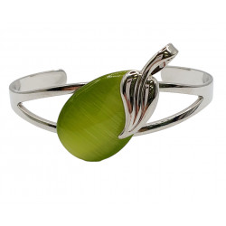 cat eye bracelet green