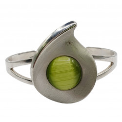 cat eye bracelet green