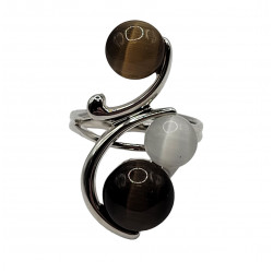 ring cat eyes brown