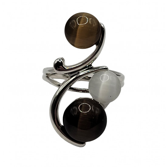 ring cat eyes brown