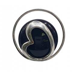 ring cat eyes black