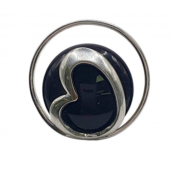 ring cat eyes black
