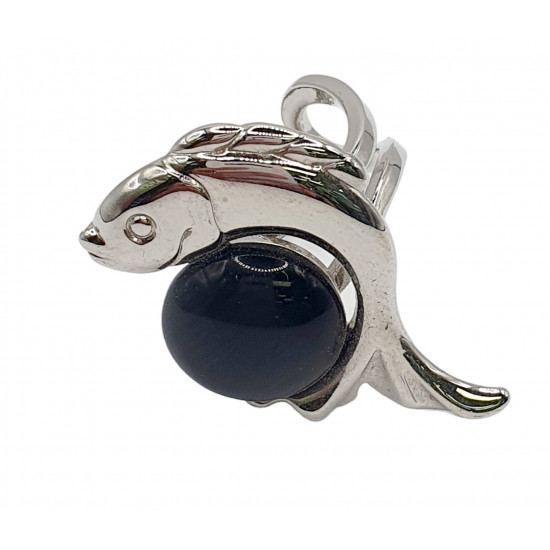 ring cat eyes gray