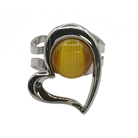 ring cat eyes yellow