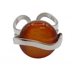 ring cat eyes orange