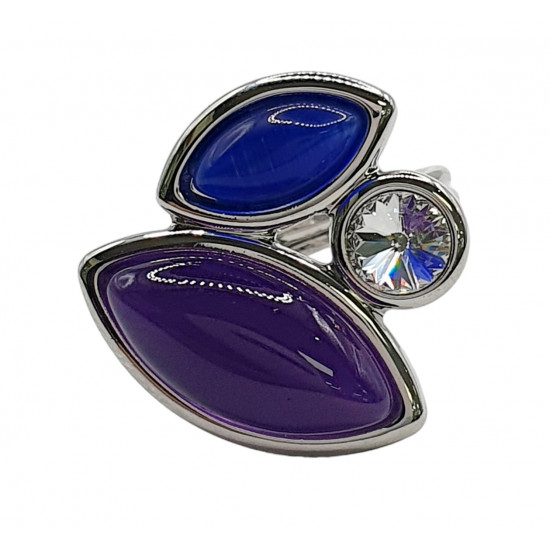 ring cat eyes purple