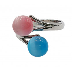 ring cat eyes pink