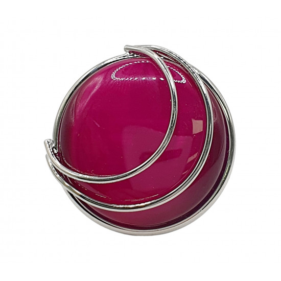 ring cat eyes fuchsia