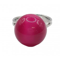 ring cat eyes fuchsia