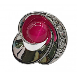 ring cat eyes fuchsia