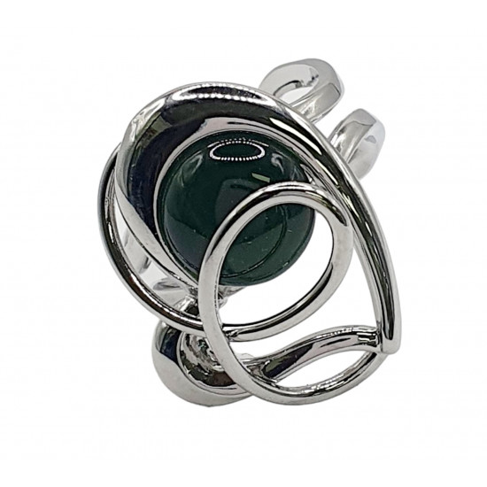 ring cat eyes green