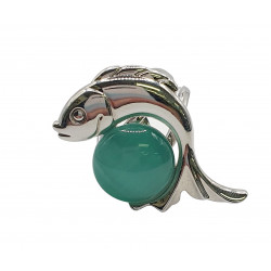 ring cat eyes green