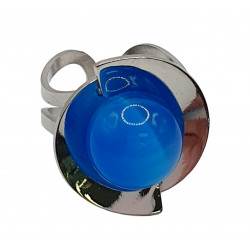 ring cat eyes blue