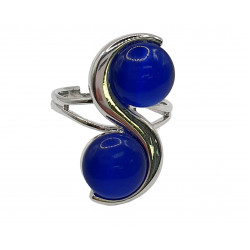 ring cat eyes blue