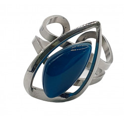ring cat eyes blue