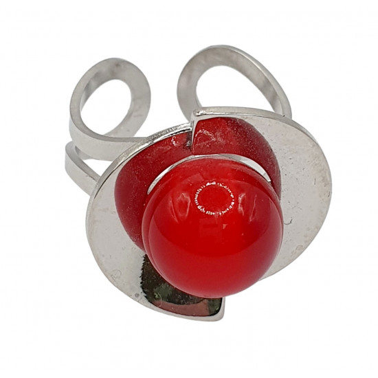 ring cat eyes red