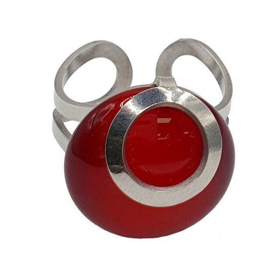 ring cat eyes red