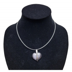 necklace cats eye gray