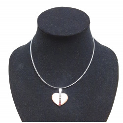 necklace cats eye beige