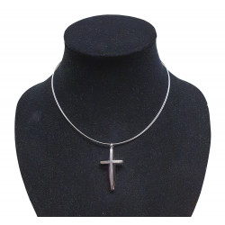 necklace cats eye purple